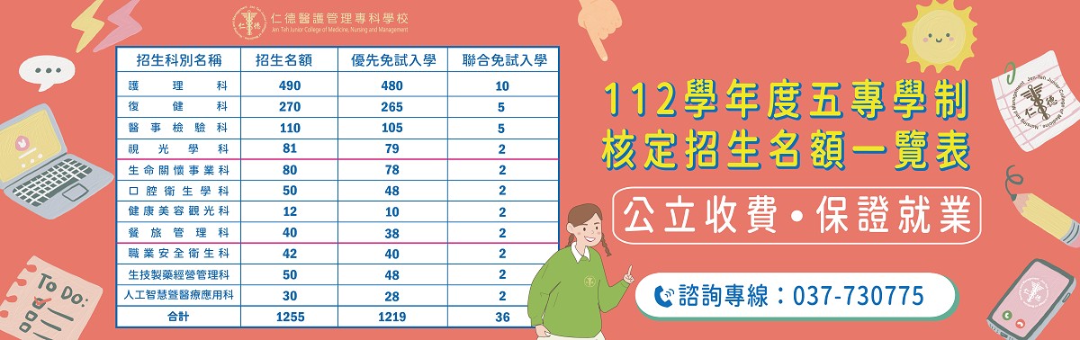 112招生名額
